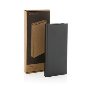 Powerbank e stazione in alluminio riciclato Terra 18W 10,000mAh - Product Image 5