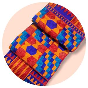 Tissu traditionnel pour garçons, motif ethnique, serviette 100% coton premium, tissage jacquard, tendance - Product Image 4