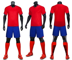 OEM Customizable Breathable Soccer Uniform Set Unisex Football Wear with <b>Name</b> Team Customized Color Design Wholesale for Adults - Product Image 5