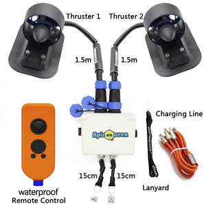 Propulseur sous-marin U2 avec ESC intégré, directement de l'usine, pour ROV, véhicules sans pilote, bateaux télécommandés, canoës de pêche - Product Image 6