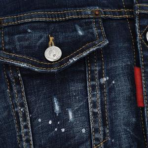 Veste pour homme Veste en jean personnalisée de haute qualité pour homme à la mode Prix bas Veste en jean unie pour homme Vente chaude Veste en jean d'hiver - Product Image 4