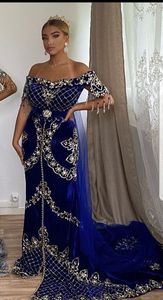 2023 nuevo elegante vestido de caftán azul bellamente adornado cristal Beadssstone Dabka Lehenga Choli para seda de Oriente Medio - Product Image 2