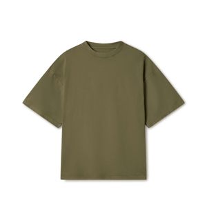 Camiseta de algodón OEM 180 GSM 100% de baja MOQ de alta calidad: marca personalizada, diseño liso en blanco, talla grande para hombres - Product Image 1