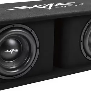 New Quality Skar Audio Sdr-2X12D4 Dual 12" 2400 Watt Loaded Ported Subwoofer Enclosure & Amplifiers