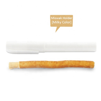 Étui de voyage pour Miswak de haute qualité en matériau naturel, couleur personnalisable, étui à brosse à dents