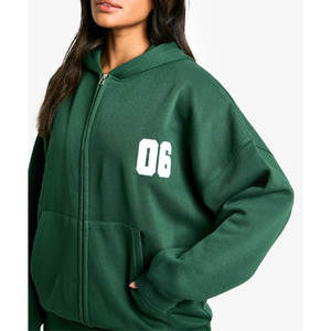 Service OEM Survêtements en molleton de coton léger de conception personnalisée de haute qualité pour femmes au prix de gros - Product Image 6