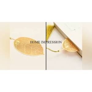 Logotipo y diseño personalizados disponibles, aspecto único más elegante, Juego de 4 marcas de libro de metal chapado en oro de alta calidad a un precio impresionante - Product Image 3