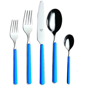 Ensemble de couverts en acier inoxydable avec poignée en corne brune brillante Ensembles de couverts parfaits pour élever les repas, les mariages et les articles de fête - Product Image 6