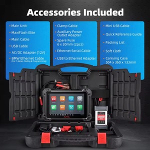 Autel MaxiCOM MK908 PRO II J2534 ECU strumenti di programmazione Automotive diagnostica OBD2 Scanner supporto scansione VIN e Pre e Post scansione - Product Image 6