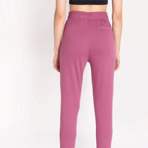 Venta al por mayor precio barato mujeres nuevo estilo pantalones Slim-Fit Joggers mujeres cintura elástica grueso cálido pantalones de chándal para el último diseño - Product Image 3