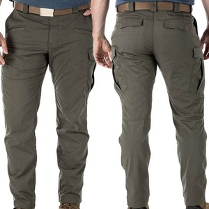 Cargo <b>Jogger</b> Pants Khaki Men <b>Slim</b> Wholesale Custom 100 Cotton Men Casual Plain Pockets Sea China Technics Long Item USA 2026 - Product Image 5