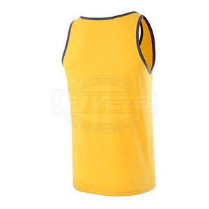 Camiseta sin Mangas para Hombre de Alta Calidad a Bajo Precio, Ropa de Verano Transpirable de Algodón/Poliéster de Secado Rápido y Ecológica - Product Image 2