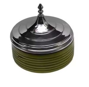 Marmite isolée à double paroi en acier inoxydable de luxe au design moderne Réchauffeur d'aliments fait à la main pour servir des aliments chauds Prix de gros - Product Image 6