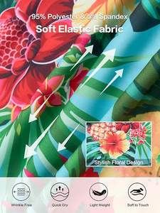 Camisa Hawaiana para Hombre, Verano, Casual, Playa, Abotonada, Manga Corta, Estampada, Tropical, Vacaciones - Product Image 5