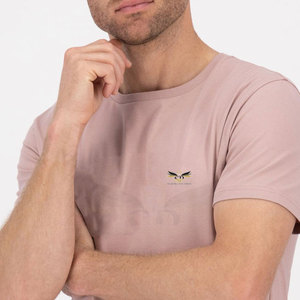 T-shirt décontracté à manches courtes pour homme, tissu en coton respirant, coupe classique, streetwear tendance, usage quotidien, tee-shirt d'été - Product Image 5