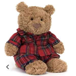 Couette en peluche super douce JellyCatt, motif ours à carreaux, pyjama, garnissage en coton PP, unisexe, vente en gros, accessoires vestimentaires pour anniversaire - Product Image 6