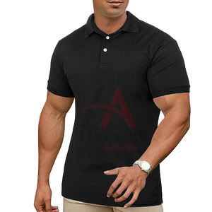 Polo de golf para hombre de poliéster 100% logotipo bordado en blanco o personalizado, polos casuales de manga corta de alta calidad para hombre - Product Image 6