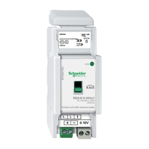 Unità di Controllo Industriale SCHNEIDER ELECTRIC MTN647091 Grigio Chiaro 0-10 V REG-K/1-gang con Modalità Manuale - Product Image 1