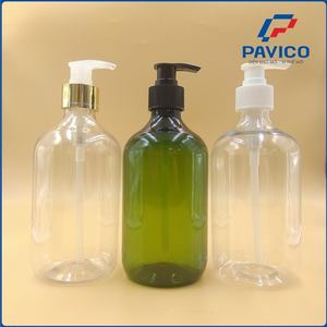 500ml PET Plastic <b>Bottle</b> with Lotion <b>Pump</b> - Product Image 4