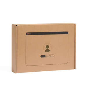 Caja de Envío Plegable Ideal para Portátiles, Cartón Corrugado Resistente para Entrega y Devolución Segura de Computadoras - Product Image 5