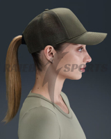 Casquettes de baseball Oxford Dobby Dot sur mesure de qualité supérieure 2025, taille ajustable, respirantes, 100 % coton, pour toutes les activités