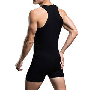 Bas prix séchage rapide tissu léger lutte Singlet pour hommes fabriqué en usine Slim Fit hommes lutte Singlet - Product Image 2