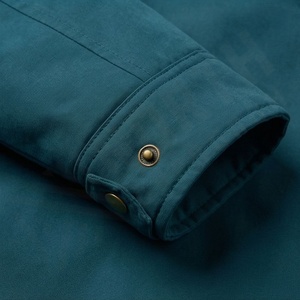 Men's Winter <b>Thick</b> Parka Jacket <b>Quilted</b> Coat Puffer Hood Full Sleeve Cotton Fleece Formal New Design Warm Outerwear - Product Image 6