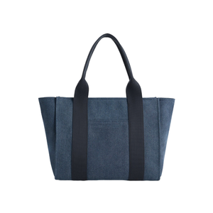 High Quality Recycled Cotton Canvas Tote Bag With Many Pockets New Fashion Design Low MOQ for Beach Use - Product Image 6