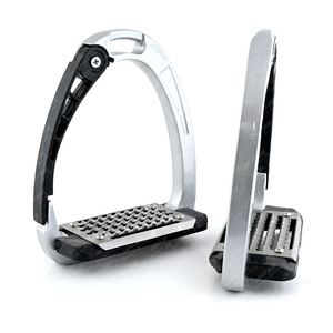 Estribos DE SEGURIDAD antideslizantes de liberación rápida para montar a caballo, equipo ecuestre de aluminio ligero, acero inoxidable - Product Image 1