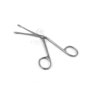 Fórceps aurales de mandíbula Lisa 70mm Fórceps aurales de mandíbula Lisa quirúrgica de grado médico de alta calidad 70mm de acero inoxidable - Product Image 2
