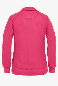 แจ็กเก็ตผู้หญิงซิปเต็มรูปแบบพร้อมกางเกงหูรูดสีชมพู - Product Image 3