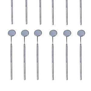 Miroir cosmétique en acier inoxydable à prix d'usine, outil professionnel de vérification des cils, mural, simple face, plaqué or - Product Image 2