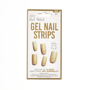 Nail Addict Pot of Gold Gel Nail Strips Premium Nail Gel Strip Product - Product Image 1