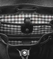 Sac à dos unisexe noir en cuir véritable avec fermeture éclair, tendance, écologique, léger, grande capacité 20-35L, vintage, en coton grainé souple