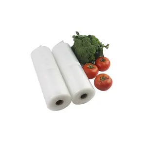 Flat bag on roll with papercore fruit and vegetable storage accept printing hot item best price from supplier in Viet Nam