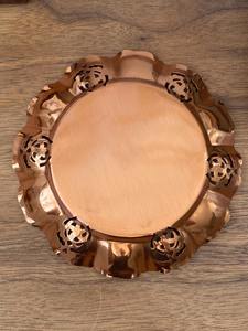 Ensemble de dessous-de-verre à thé de luxe, cadeau de mariage, dessous-de-verre en cuivre fait à la main, article cadeau en métal, style d'accessoires à thé du Moyen-Orient - Product Image 3