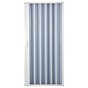 Porta doccia a soffietto reversibile in PVC con guide estensibili misura 116-140 cm confezionata singolarmente - Product Image 4