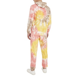 Survêtement pull à capuche uni sur mesure avec poches ensembles de vêtements de sport surdimensionnés en polyester/coton pour hommes pour l'hiver - Product Image 3