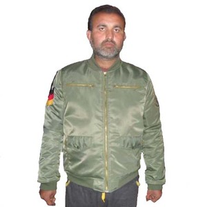 Chaquetas de bombardero MA1 Chaquetas de vuelo de piloto de nailon formal Lona transpirable con estilo elegante - Product Image 1