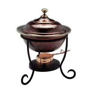 Réchaud à buffet en acier inoxydable, chauffe-plats en métal - Product Image 3