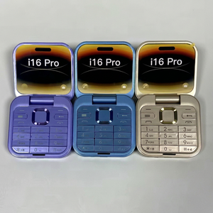 Teléfono Móvil Ipro I16 Pro Flip de Primera Calidad al por Mayor, Teléfono con Doble SIM GSM de 1.77 Pulgadas con Puerto de Carga Tipo C - Product Image 4