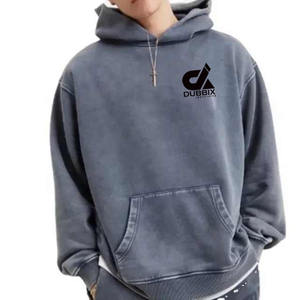 Top qualité 100% coton vêtements pour hommes surdimensionnés sweats à capuche pull Streetwear haute qualité vierge plaine sweats à capuche pour hommes - Product Image 6