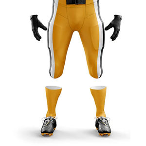 Maillot de football américain personnalisé, short, logo imprimé de qualité supérieure, respirant, durable, antibactérien, confortable, élégant, ensembles d'équipe - Product Image 4