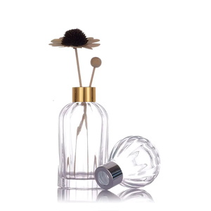 Tx10037 50Ml Nắp Màu Đen Rỗng Thủy Tinh Nhỏ Nước Hoa Làm Mát Không Khí Xe Nước Hoa Chai Thiết Kế Cổ Điển Reed Khuếch Tán Cho Cắm Trại - Product Image 6