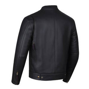 Nouvelle veste en cuir unisexe pour moto 2026, coupe-vent, course professionnelle, vêtements de motard, fabricant OEM personnalisé, tous - Product Image 2