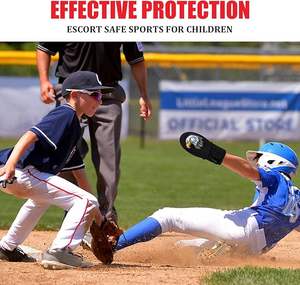 Guante deslizante de béisbol y softbol de diseño personalizado de alta calidad, protección de mano derecha e izquierda, fabricación de protectores de neopreno - Product Image 4