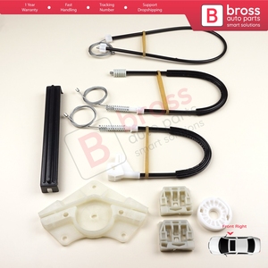 Kit de réparation de lève-vitre électrique BWR546, porte avant droite pour Octavia MK1 1U 1U2 1U5 2001-2010 4/5 portes Facelift 1U0837462B - Product Image 6
