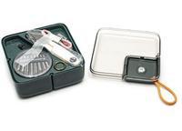 Kit de couture miniature en plastique durable, 21 pièces, fils et aiguilles portables pour les voyages et les réparations à domicile