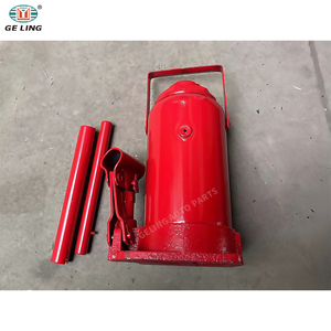 BIG RED <span class=keywords><strong>20</strong></span> <span class=keywords><strong>tonnes</strong></span> 40000 lbs support de voiture <span class=keywords><strong>cric</strong></span> à vis professionnel largement utilisé <span class=keywords><strong>cric</strong></span> de bouteille <span class=keywords><strong>hydraulique</strong></span> de Type basse hauteur - Product Image 3