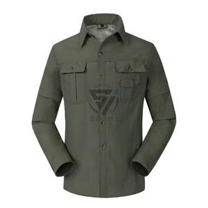 Camiseta de Alto Rendimiento con Logotipo Personalizado, Protección Solar, para Pesca, Nueva y en Oferta - Product Image 5